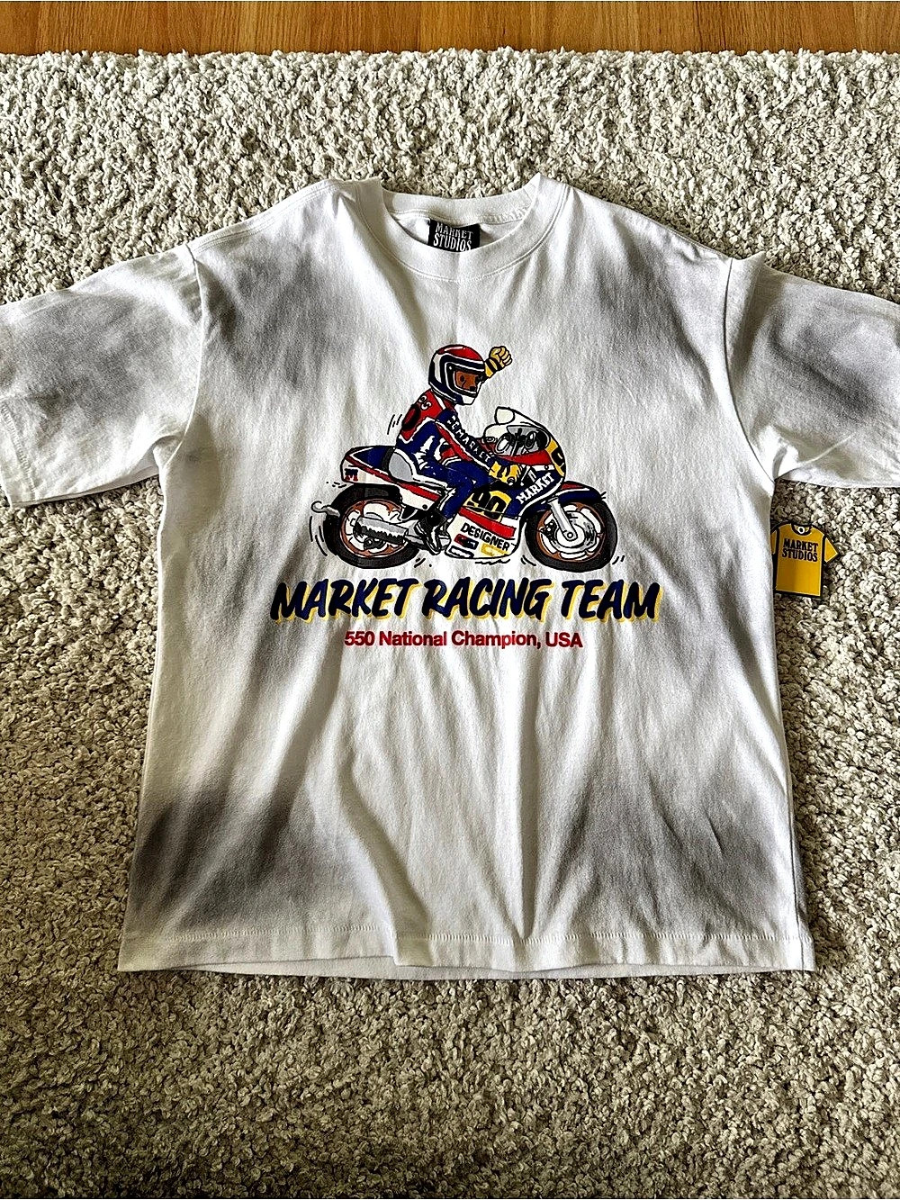 Market Racing Team Graphic Short Sleeve Tee NWT